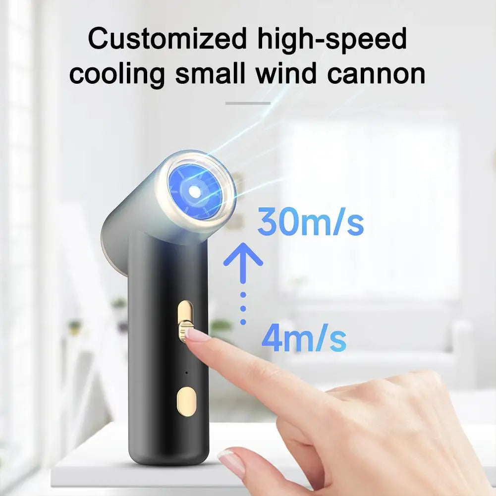110000 RPM Electric Air Blower Portable Turbo Fan Rechargeable Cordless Compressed Air Duster Cleaner For Car Computer Keyboard